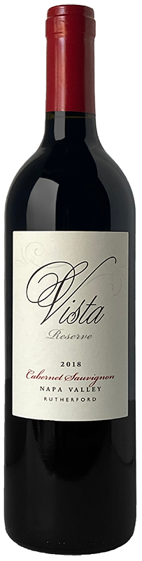 2018 Vista Cabernet Sauvignon Rutherford Reserve