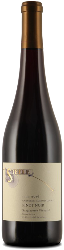 2016 Steele Pinot Noir Sangiacomo Vineyard Green Acres