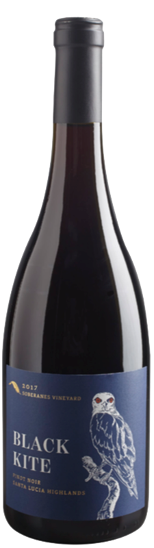 2017 Black Kite Pinot Noir Soberanes Vineyard Santa Lucia Highlands