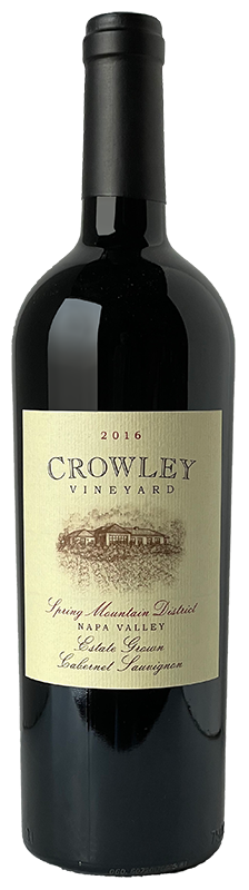 2016 Crowley Vineyard Cabernet Spring Mountain District