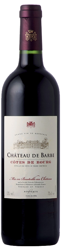 2015 Chateaux De Barbe Bordeaux Cotes De Bourg