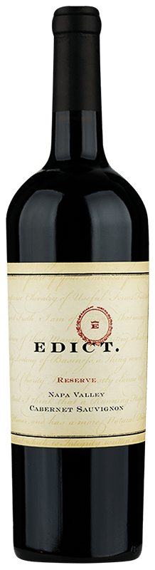 2018 Edict Reserve Cabernet Sauvignon Napa Valley