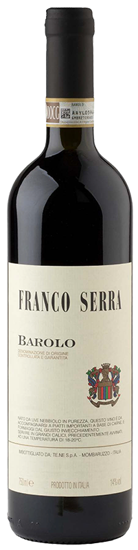 2016 Franco Serra Barolo Piedmont, Italy