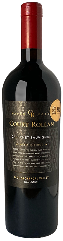  2017 Court Rollan Pater Cabernet Sauvignon Alto Totihue