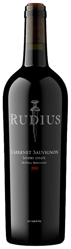 2018 Rudius Savory Estate Cabernet Sauvignon Howell Mountain