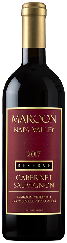 2017 Maroon Cabernet Sauvignon Reserve Coombsville Napa Valley