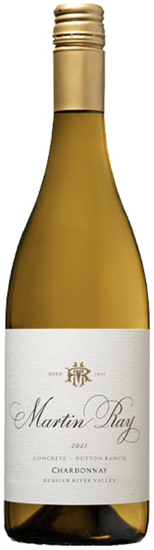 2021 Martin Ray Chardonnay Concrete Fermented Dutton Ranch Vineyard