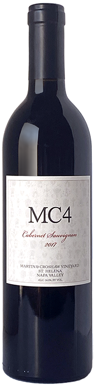 2017 MC4 Cabernet Sauvignon Martin & Croshaw Vineyard St. Helena