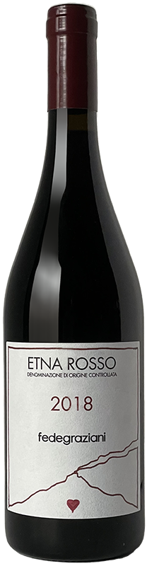 2018 Federico Graziano Fedegraziani Etna Rosso Sicily Italy