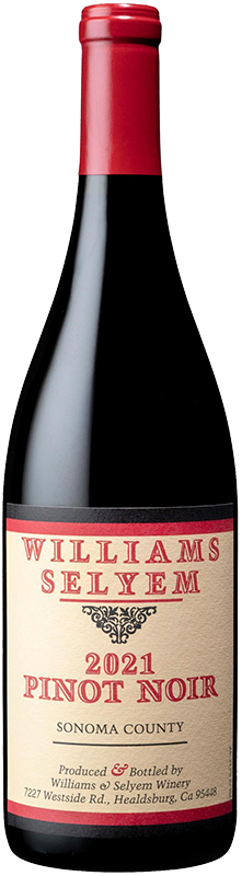 2021 Williams Selyem Pinot Noir Sonoma County