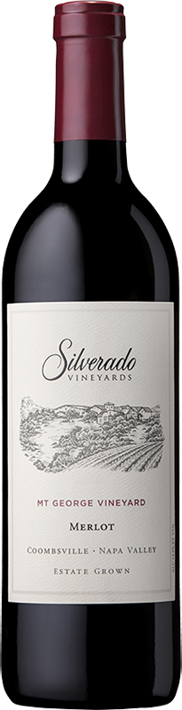 2019 Silverado Merlot Mt Geroge Vineyard Coombsville Napa Valley