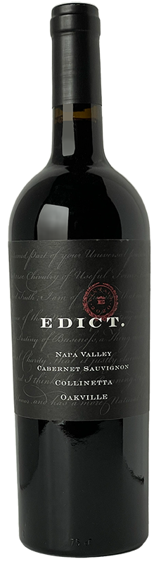 2020 Edict Cabernet Sauvignon Oakville