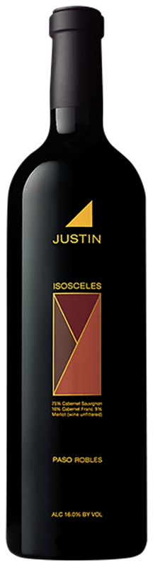 2019 Justin Isosceles Red Blend Paso Robles