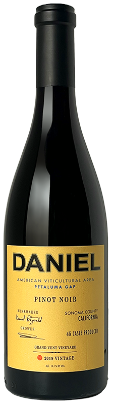 2019 Daniel Pinot Noir Grand Vent Vineyard Petaluma Gap
