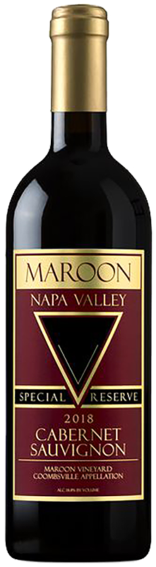 2018 Maroon Cabernet Sauvignon Special Reserve Coombsville