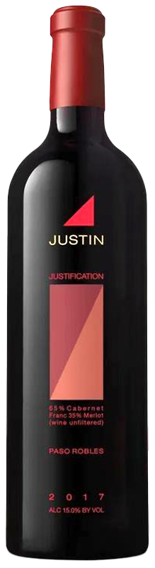 2017 Justin Justification Red Paso Robles