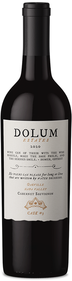 2020 Dolum Estates Cabernet Sauvignon Cask #3 Oakville Napa Valley