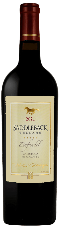 2021 Saddleback Old Vine Zinfandel Calistoga