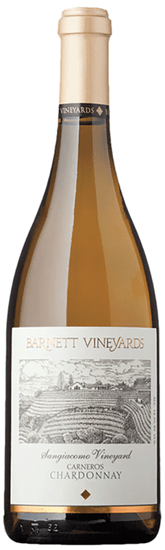 2021 Barnett Vineyards Chardonnay Sangiacomo Vineyards Napa Valley