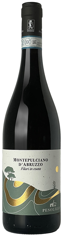 2020 Pesolillo Montepulciano D'Abruzzo Filari In Costa Italy