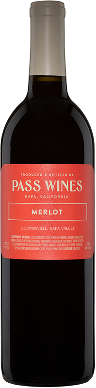2019 Pass Wines Merlot Coombsville Napa Valley