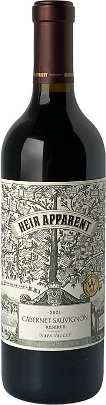 2021 Heir Apparent Cabernet Sauvignon Reserve Napa Valley