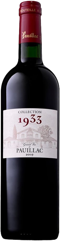2019 Collection 1933 Pauillac Bordeaux France