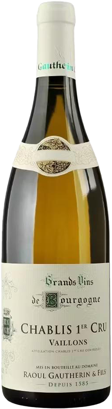 2021 Raoul Gautherin Chablis 1er Cru Vaillons Burgundy France