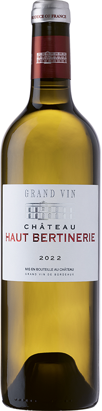 2022 Chateau Haut Bertinerie Bordeaux Blanc Grand Vin Bordeaux France