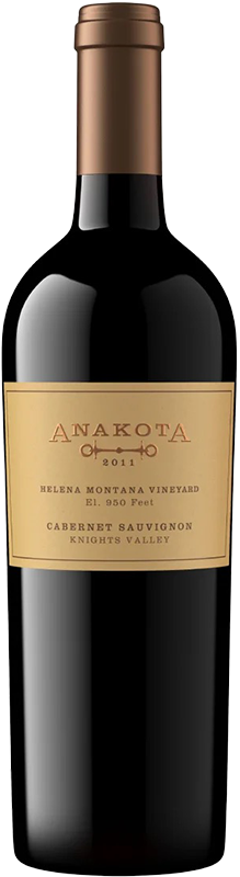 2011 Anakota Cabernet Sauvignon Helena Montana Vineyard