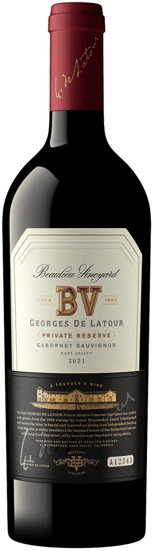 2021 Beaulieu Vineyard Cabernet Sauvignon Georges de Latour