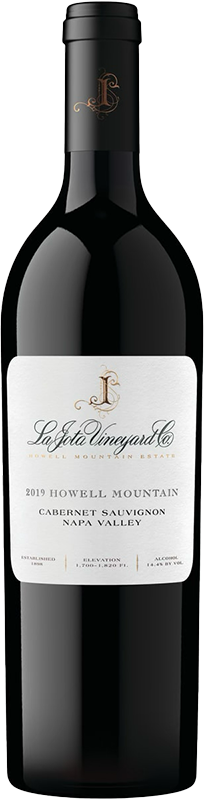 2019 La Jota Cabernet Sauvignon Howell Mountain