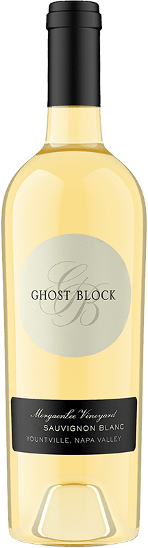 Ghost Block Sauvignon Blanc wine bottle from MorganLee Vineyard, Napa Valley.